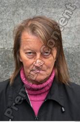 Head Woman Casual Average Wrinkles Street photo references